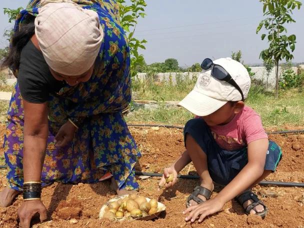 Jeevadhatri eco-friendly farm plot at Visit Harmony